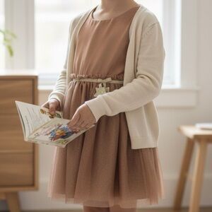 H&M Shiny Copper Sleeveless Top